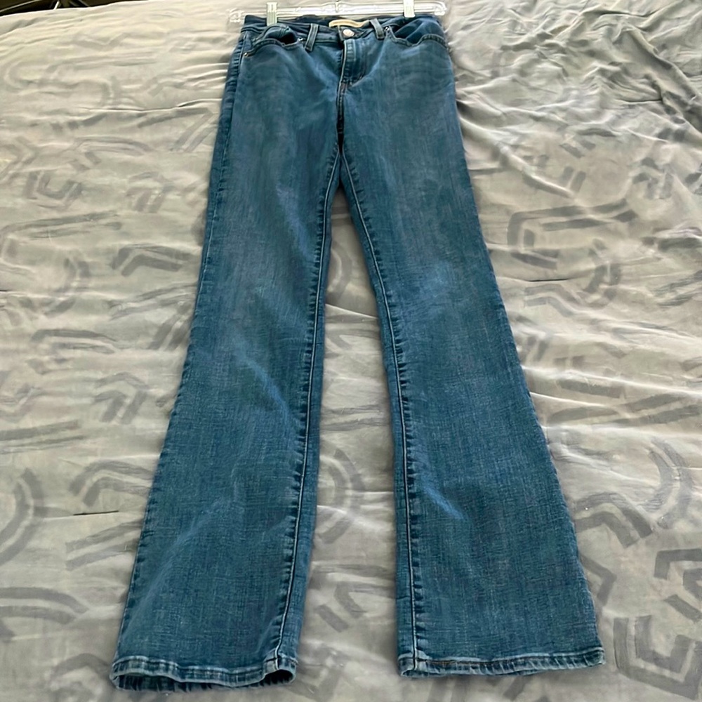 Levi’s High Rise Bootcut Jeans.
